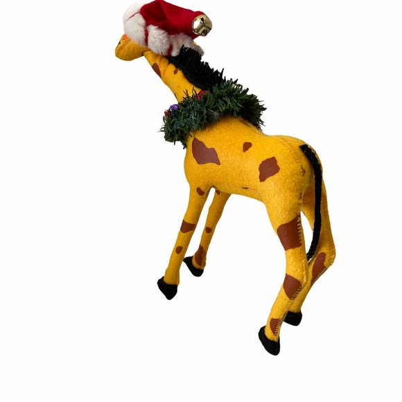 Annalee Christmas Giraffe 14” 2005
